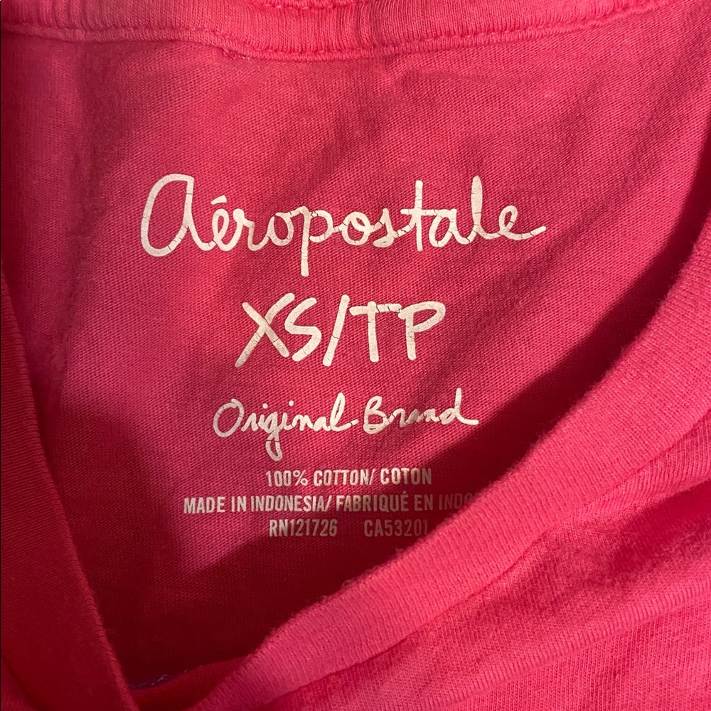 Aeropostale Pink and Purple Kids Tee - Picture 3 of 3